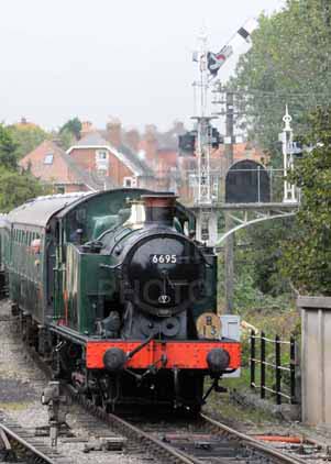 Purchase photo of 6695 0-6-2T at Swanage Railway
